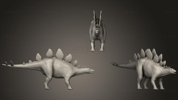 3D model Stegosaur (STL)